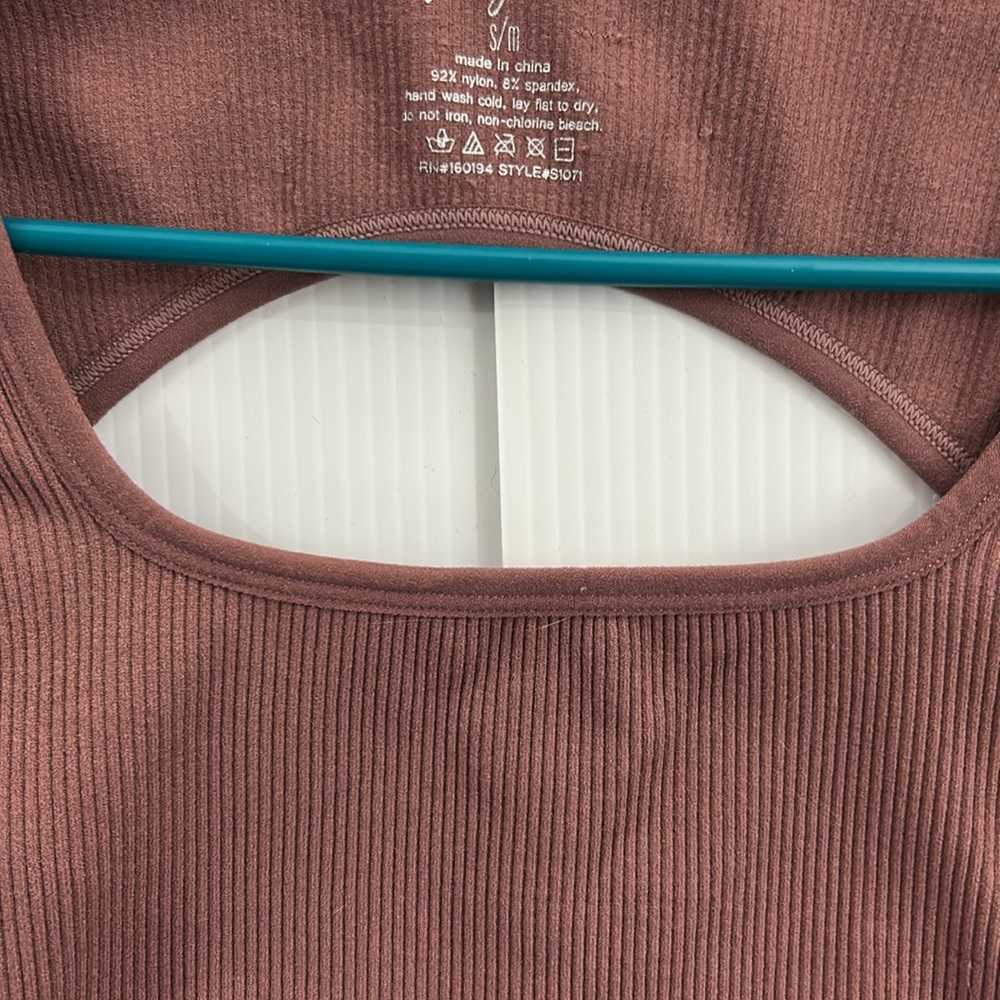 442. By Together Light Purple Long Sleeve Top (S) - Picture 3 of 10